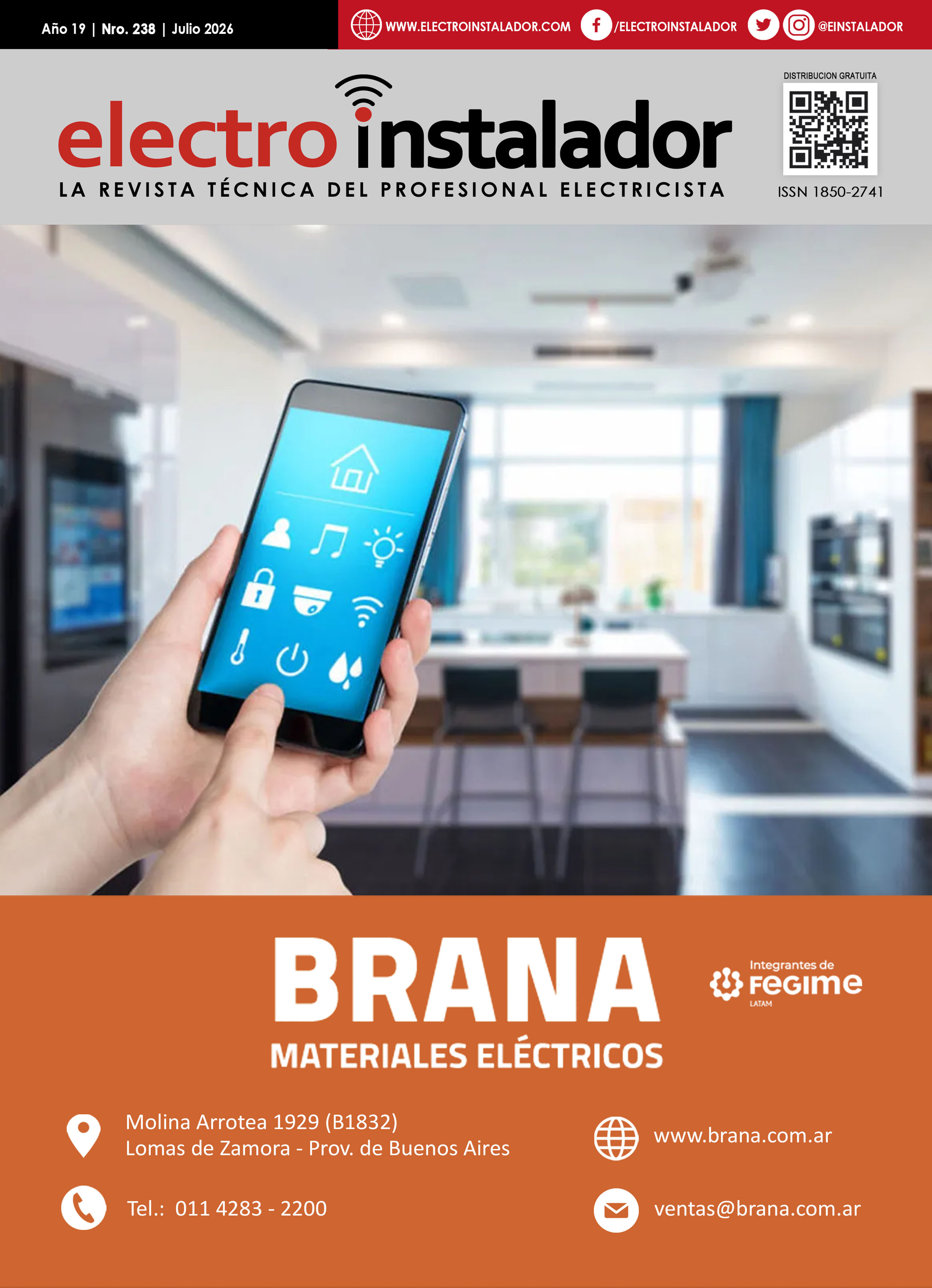 Brana - Materiales Eléctricos - 238 Julio 2026